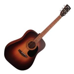 Cort AD810 SSB Satin Sunburst 6 String Acoustic Guitar